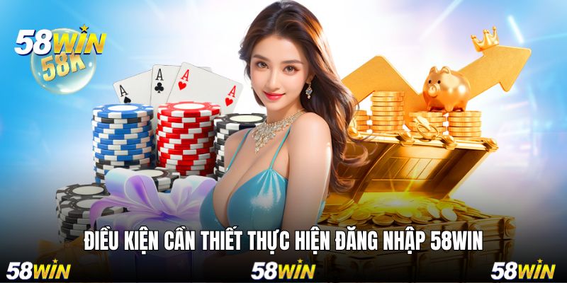 Tập hợp những điều kiện thỏa mãn thực hiện đăng nhập